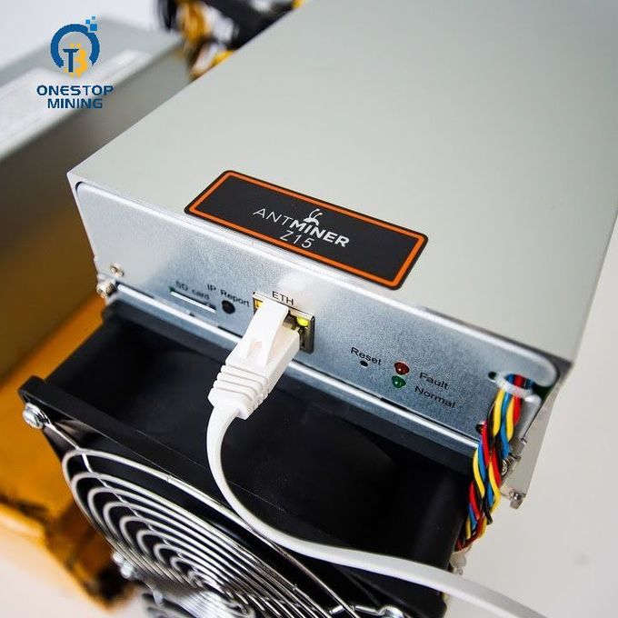 Schlüssel-Blockchain ZEC Bergmann Mining Machine 2 Bitmain Antminer Z15 420Ksol/S Asic