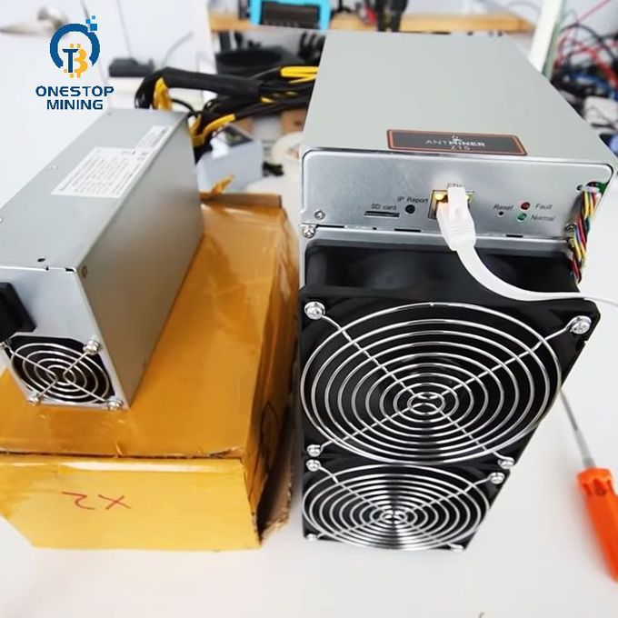 Schlüssel-Blockchain ZEC Bergmann Mining Machine 0 Bitmain Antminer Z15 420Ksol/S Asic