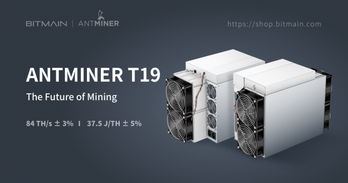 Bitmain startet offiziell das neue Antminer T19, verfügbar für Kauf heute auf Bitmains offizieller Website - blog.bitmain.com
