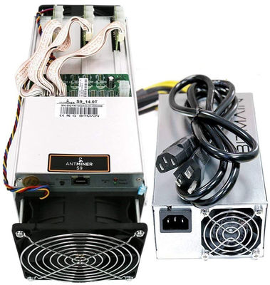 Verwendeter geüberholter Bergmann 78dB Bitmain Antminer S9 13,5 Th/S Sha 256 Bitcoin