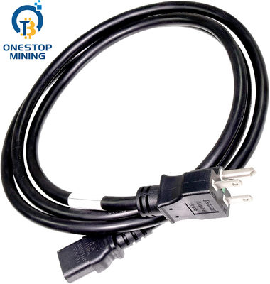 EU-Stecker Asic-Bergmann Power Supply Cords verkabelt 1.5m 1.8m 2m