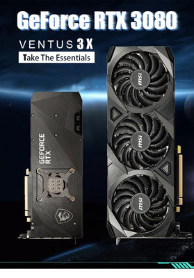 Grafikkarte-Bergmann OCs Gddr6x Zotac Rtx3080 Msi-Spiel Geforce Rtx 3080 Spiel-10gb