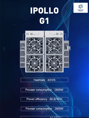 Grinsen-Münze G1 Mini From Ipollo 2800W 40G/S, die Asic-Pool gewinnt
