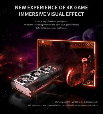 Grafikkarte Msi-Spiel Radeon Rx 6800 Xt 16gb Gddr6 OC für Spiel-PC