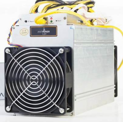 Bergmann Scrypt Miner Asic Antminer L3+ 504 Mh/S Litecoin Bitmain