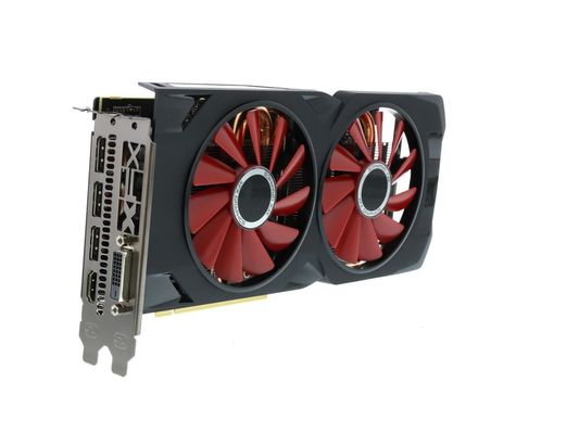 VIDEOKARTE XFX AMD Radeon™ RX 580 GTS XXX des Ausgaben-8GB Bergbaubergmann-GPU Eth Ethereum